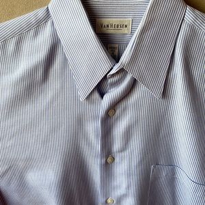 Van Heusen wrinkle free dress shirt.